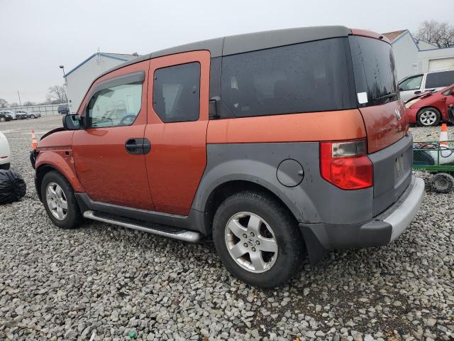 HONDA ELEMENT EX 2003 orange  gas 5J6YH28533L015256 photo #3