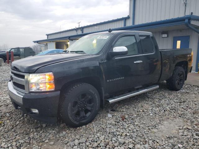 CHEVROLET SILVERADO 2007 black  gas 1GCEK19J17Z516164 photo #1