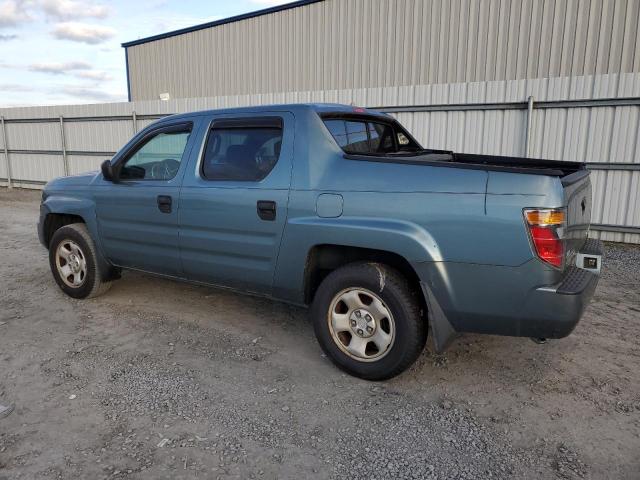 HONDA RIDGELINE 2006 turquoise crew pic gas 2HJYK16226H540848 photo #3