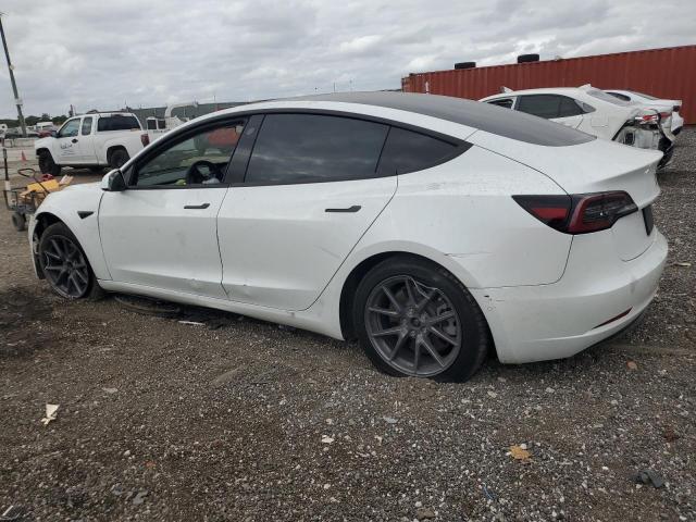 TESLA MODEL 3 2021 white  electric 5YJ3E1EA8MF048309 photo #3