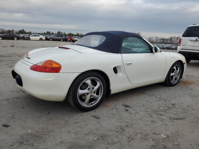 PORSCHE BOXSTER 2000 white  gas WP0CA2980YU622861 photo #4