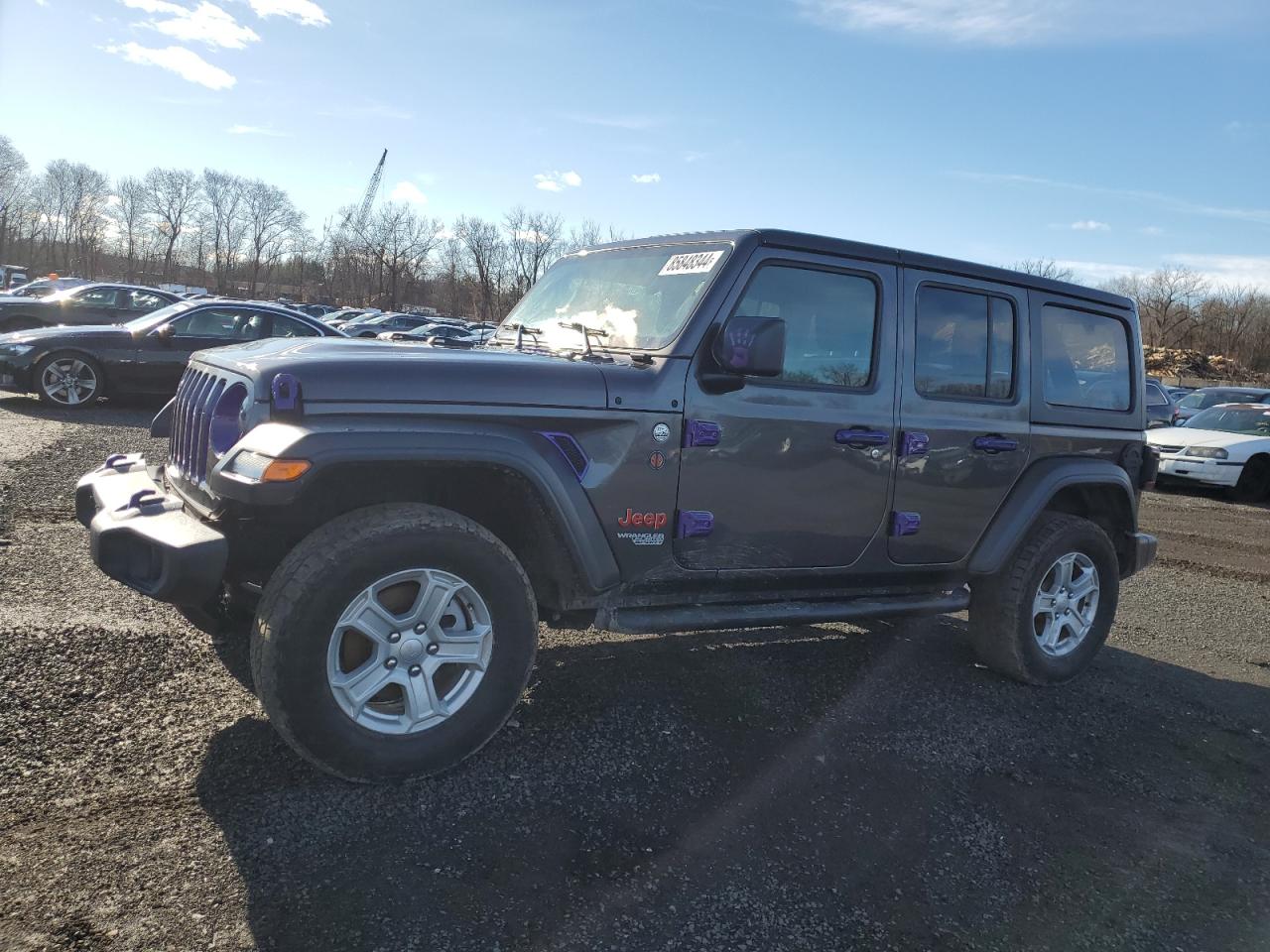  Salvage Jeep Wrangler