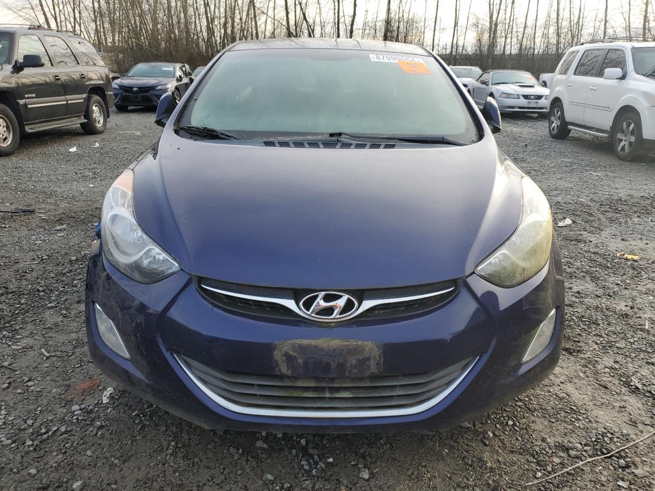 Lot #3042197953 2013 HYUNDAI ELANTRA GL