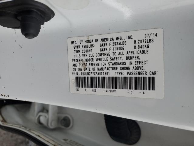 2015 ACURA TLX ADVANC 19UUB2F7XFA001561