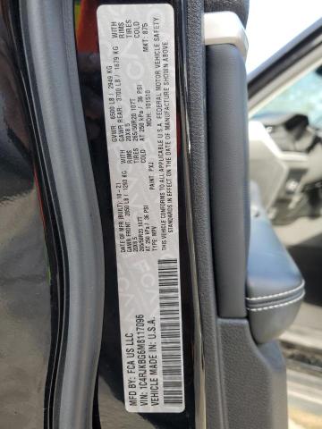 2021 JEEP GRAND CHER - 1C4RJKBG6M8117096