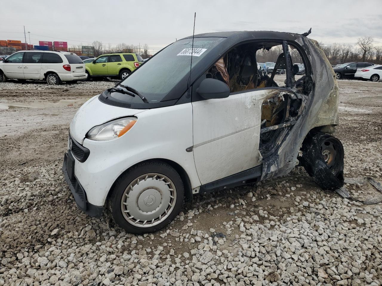  Salvage Smart fortwo