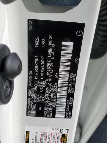 2023 TOYOTA 4RUNNER SR - JTEEU5JR6P5304320
