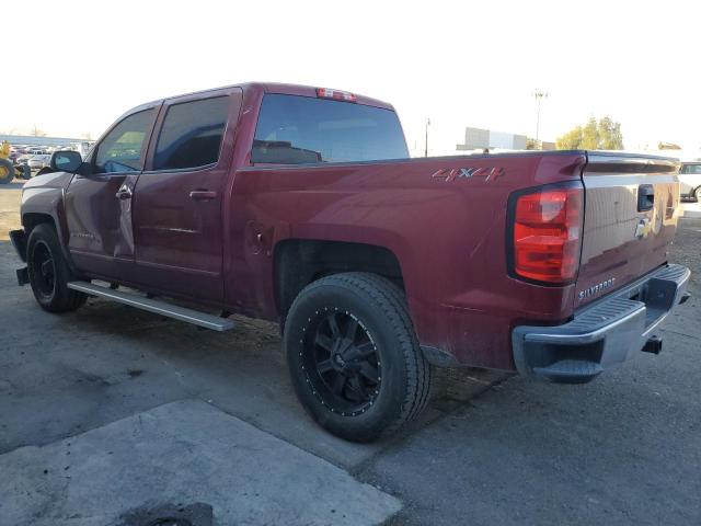 CHEVROLET SILVERADO 2018 red  gas 3GCUKREH4JG144226 photo #3