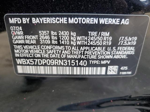 2024 BMW X3 XDRIVE3 - WBX57DP09RN315140