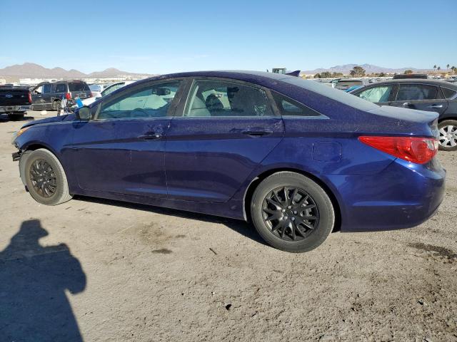 HYUNDAI SONATA GLS 2012 blue sedan 4d gas 5NPEB4AC2CH349250 photo #3