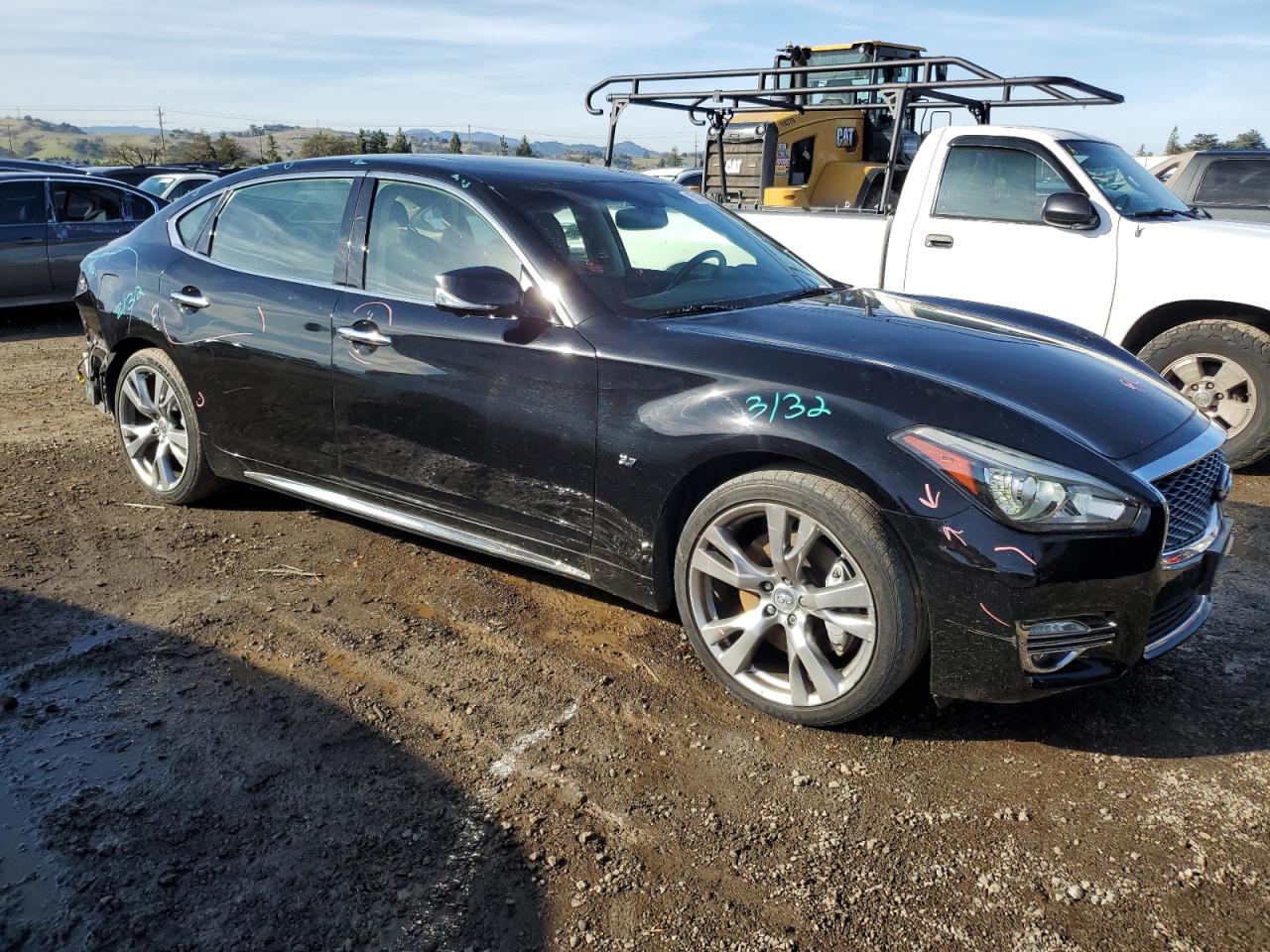 Lot #3052270632 2015 INFINITI Q70L 3.7