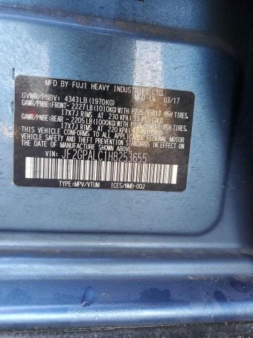 2017 SUBARU CROSSTREK - JF2GPALC1H8253655