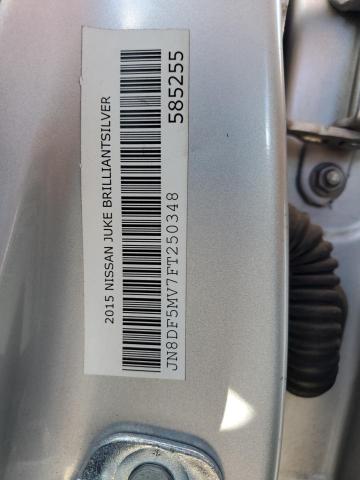 2015 NISSAN JUKE NISMO JN8DF5MV7FT250348