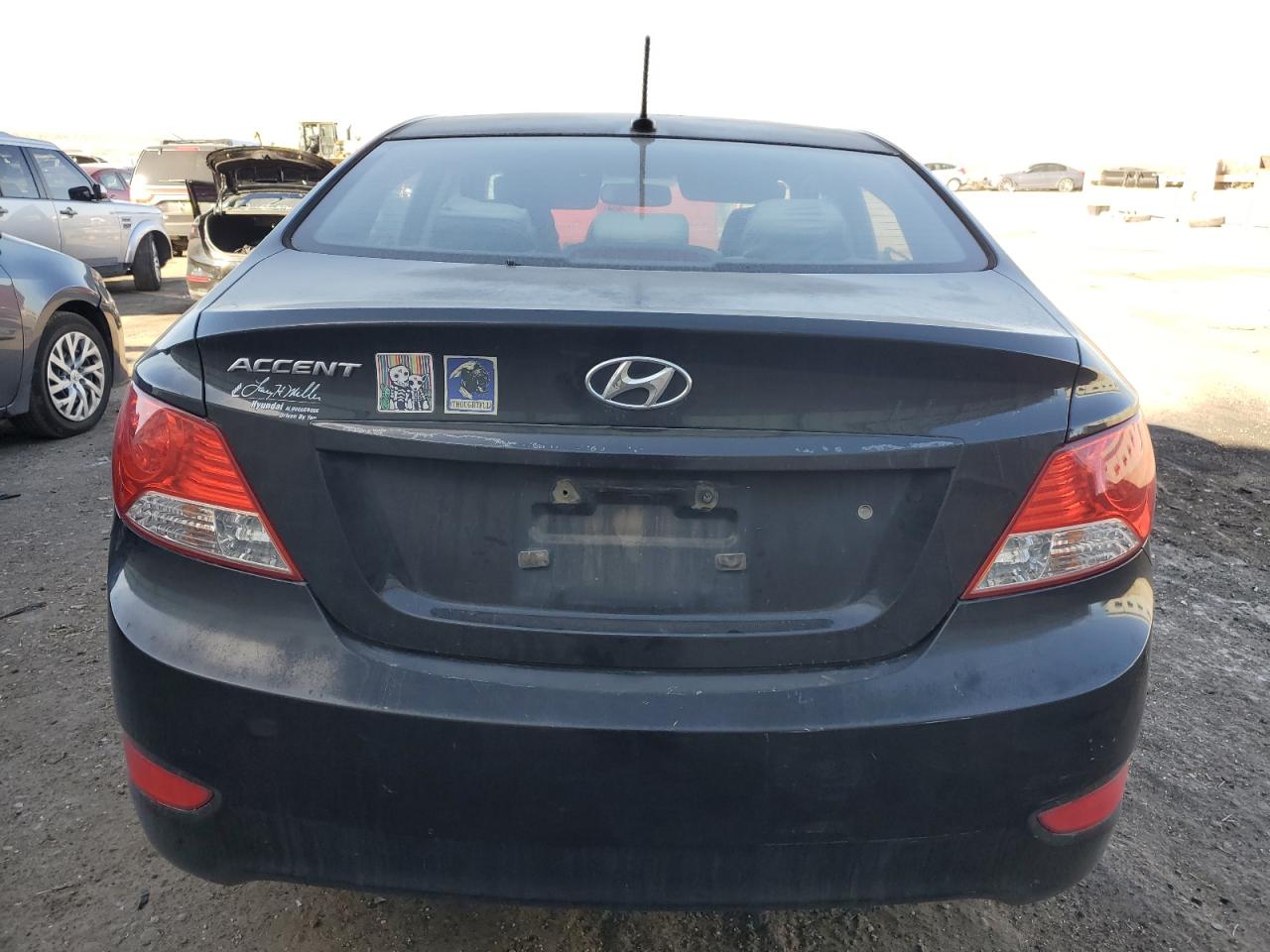 Lot #3033290805 2012 HYUNDAI ACCENT GLS