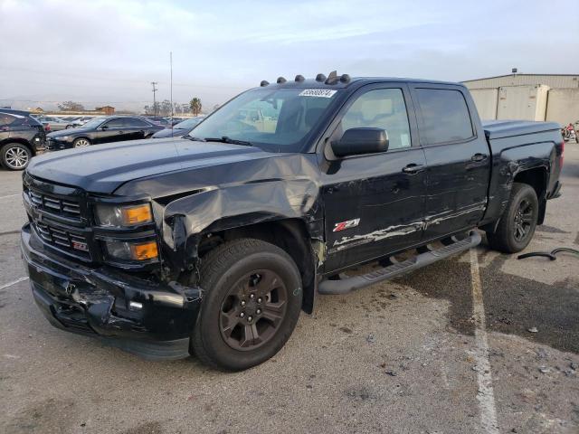 CHEVROLET SILVERADO 2015 black  gas 3GCUKSEC9FG414117 photo #1