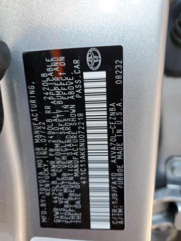 2022 TOYOTA CAMRY LE - 4T1C11AK6NU072218