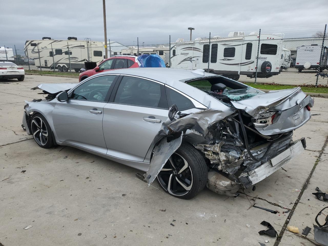 Lot #3041743427 2018 HONDA ACCORD SPO