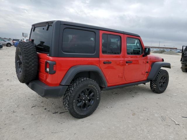 JEEP WRANGLER S 2023 red  gas 1C4HJXDG3PW584885 photo #4