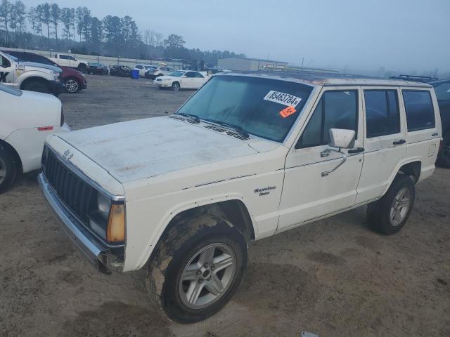 JEEP CHEROKEE P 1987 white  gas 1JCMR7829HT163602 photo #1