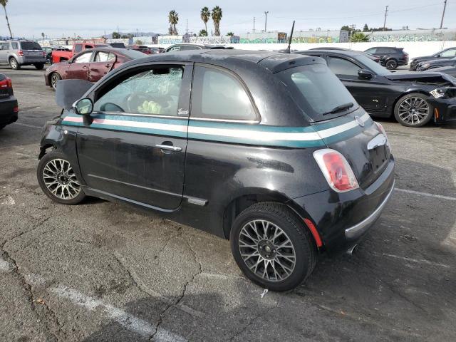 FIAT 500 LOUNGE 2012 black hatchbac gas 3C3CFFCR4CT224960 photo #3