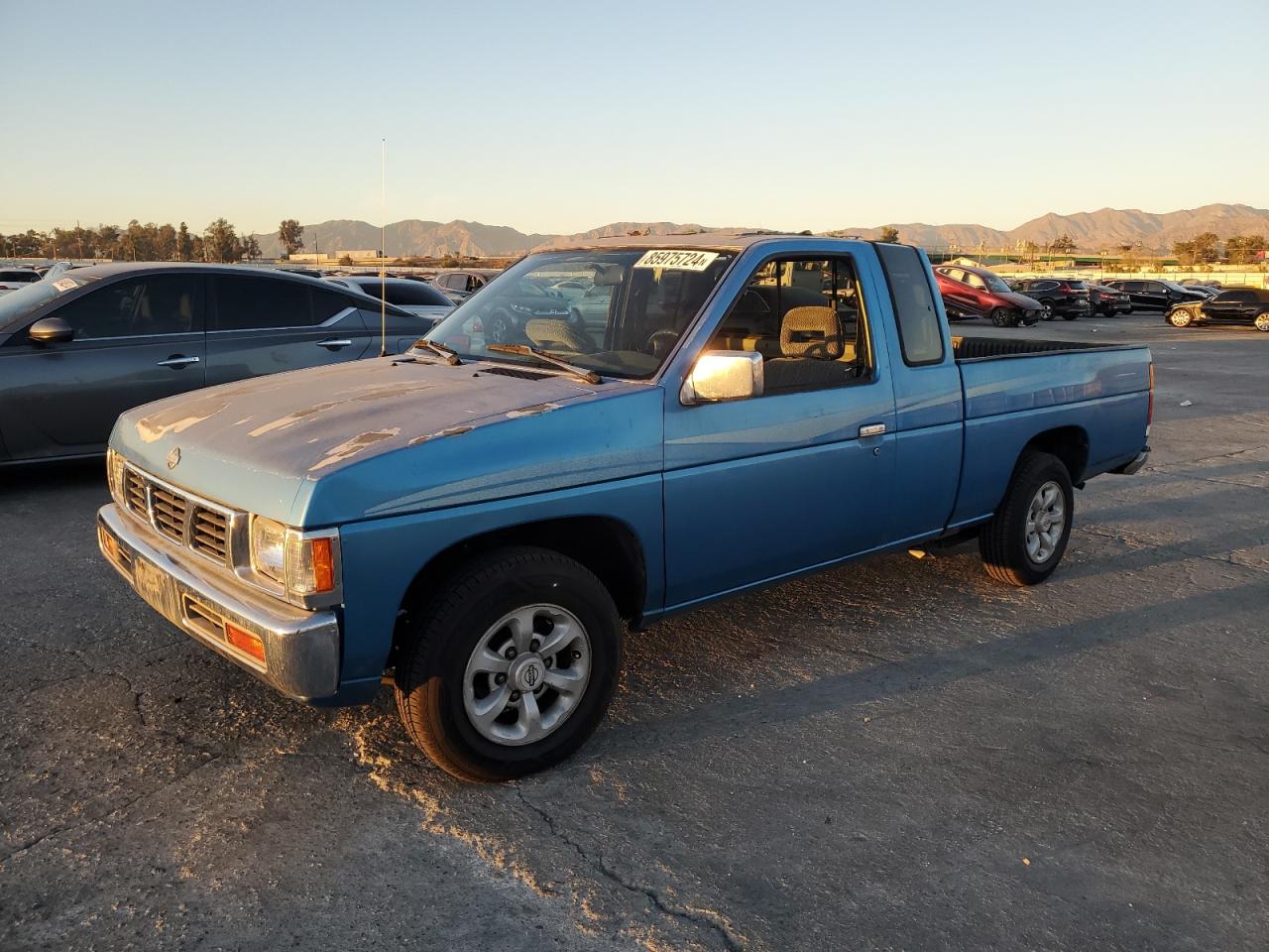 Lot #3029470718 1997 NISSAN TRUCK KING