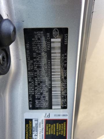 2017 TOYOTA CAMRY LE - 4T1BF1FK8HU695043
