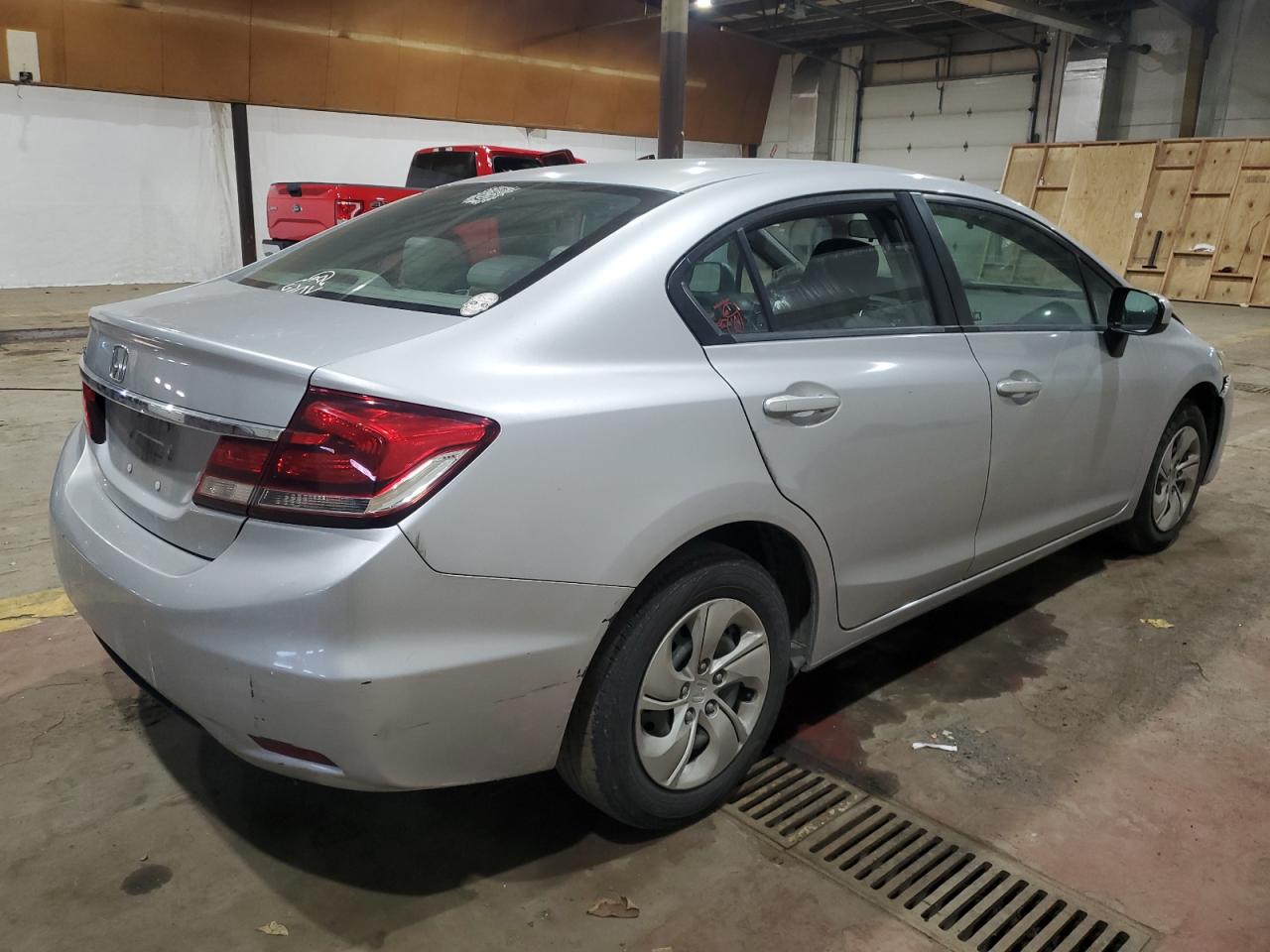 Lot #3141141904 2015 HONDA CIVIC LX