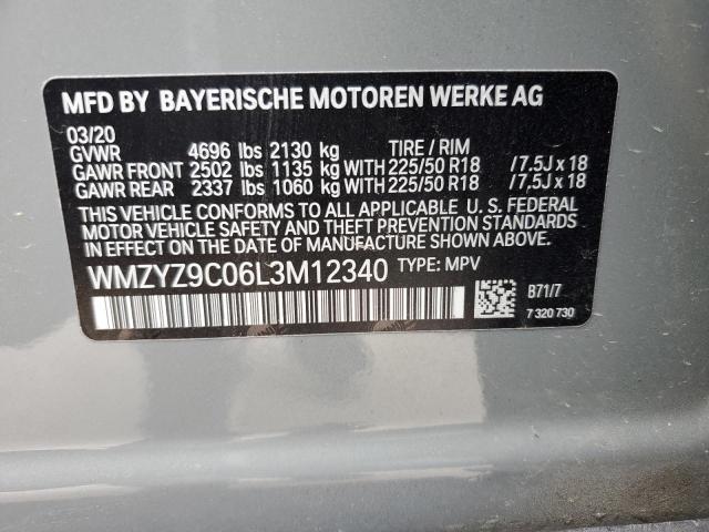 2020 MINI COOPER JCW WMZYZ9C06L3M12340