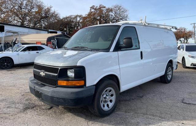 CHEVROLET EXPRESS G1 2013 white cargo va gas 1GCSGAFX9D1123200 photo #3