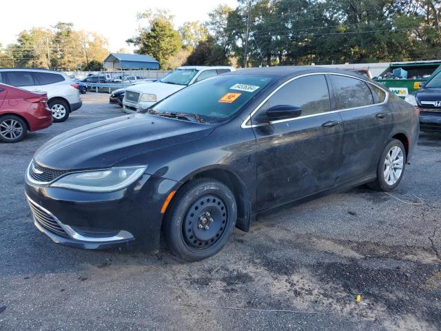 CHRYSLER 200 LIMITE 2015 black sedan 4d gas 1C3CCCAB3FN740213 photo #1