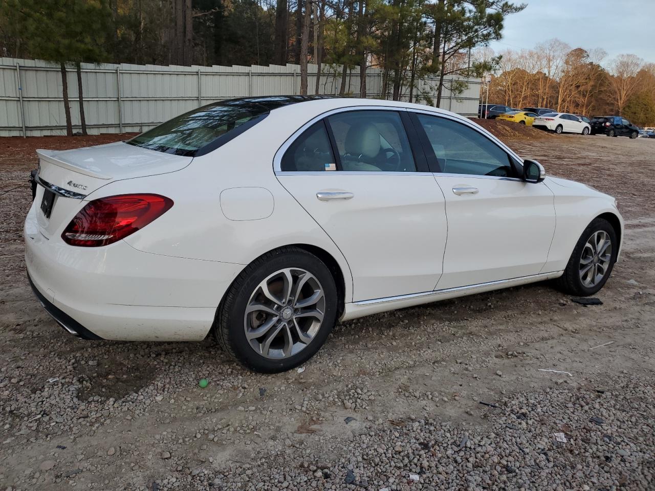 Lot #3030568835 2015 MERCEDES-BENZ C 300 4MAT