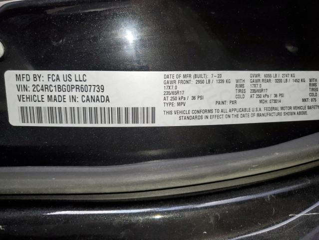 VIN 2C4RC1BG0PR607739 2023 CHRYSLER PACIFICA no.13