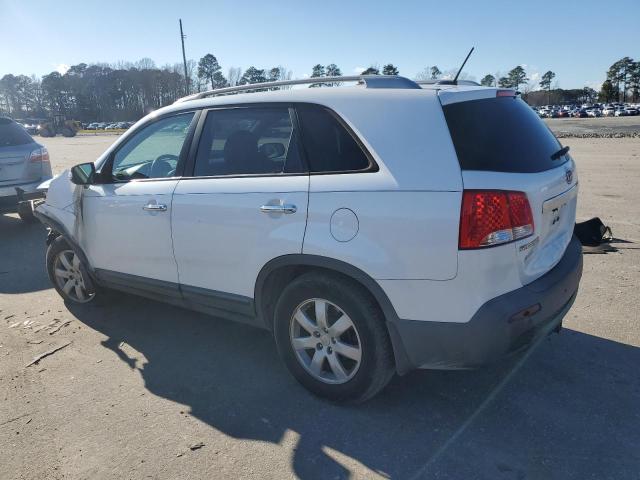 KIA SORENTO BA 2011 white  gas 5XYKT4A13BG098467 photo #3