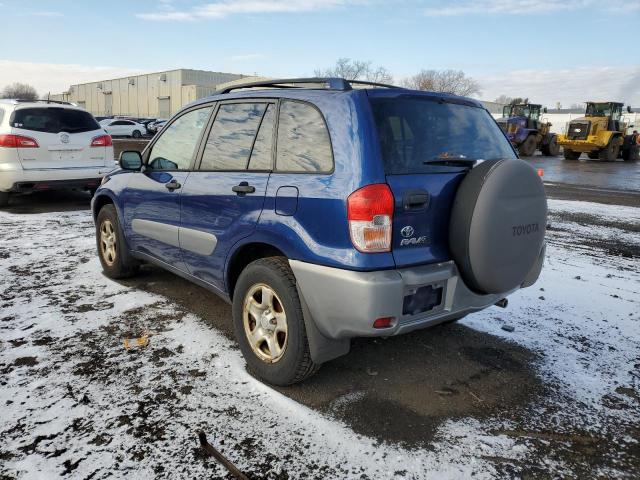 TOYOTA RAV4 2002 blue 4dr spor gas JTEHH20V220169342 photo #3