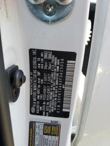 2015 KIA SORENTO LX - 5XYKT3A6XFG625058