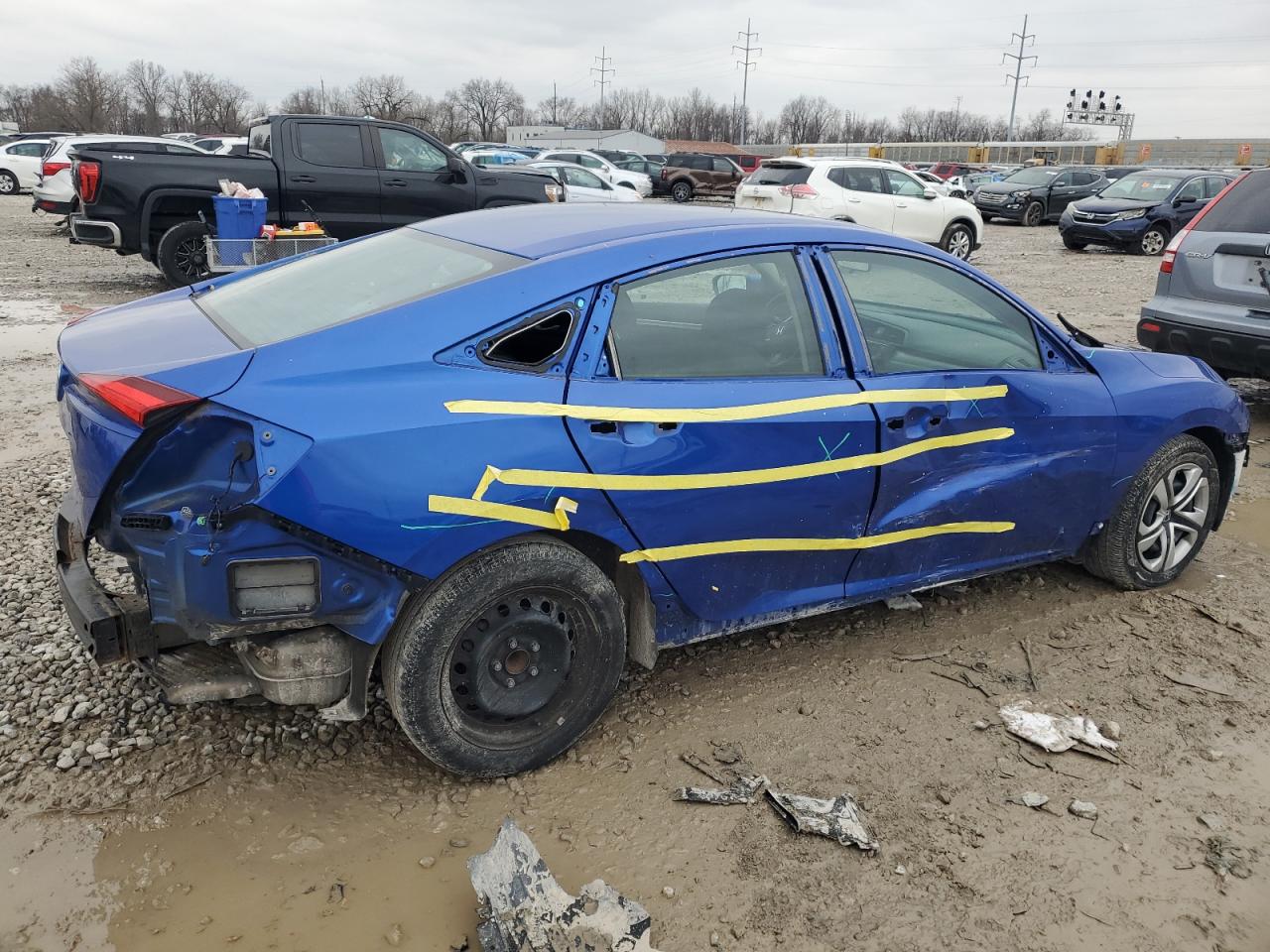 Lot #3049497630 2018 HONDA CIVIC LX