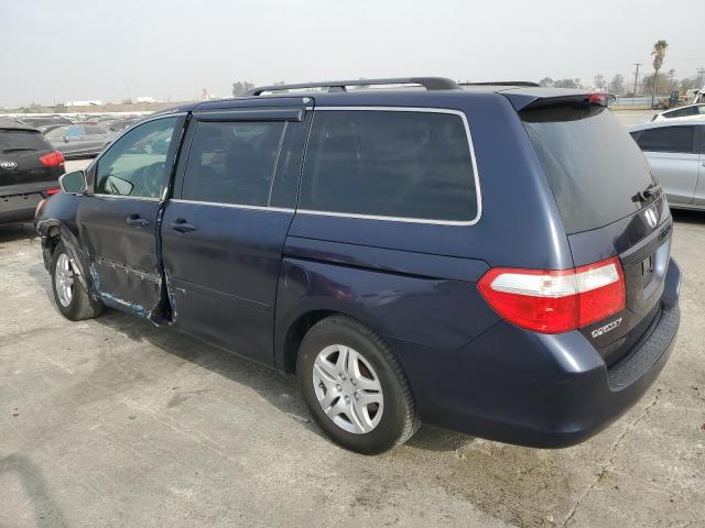 HONDA ODYSSEY EX 2006 blue  gas 5FNRL38656B123358 photo #3