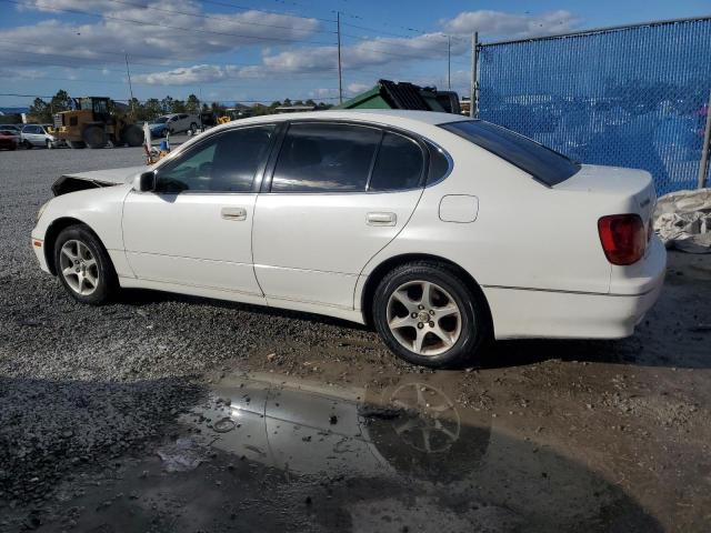 LEXUS GS 300 2001 white  gas JT8BD69S110136173 photo #3