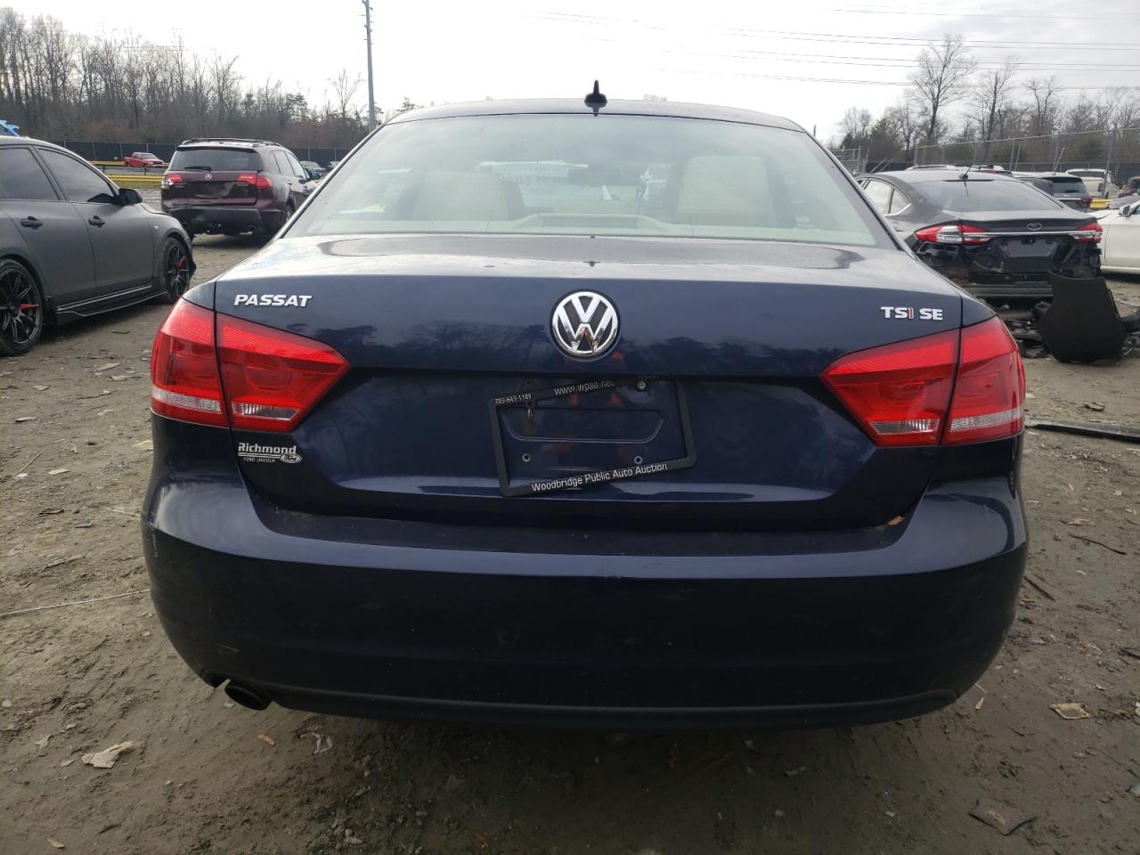 Lot #3030415469 2014 VOLKSWAGEN PASSAT SE