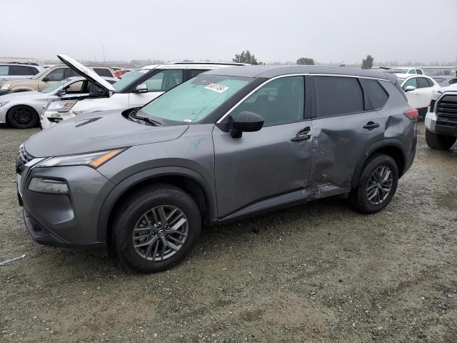 NISSAN ROGUE S 2021 gray  gas 5N1AT3AA0MC744640 photo #1