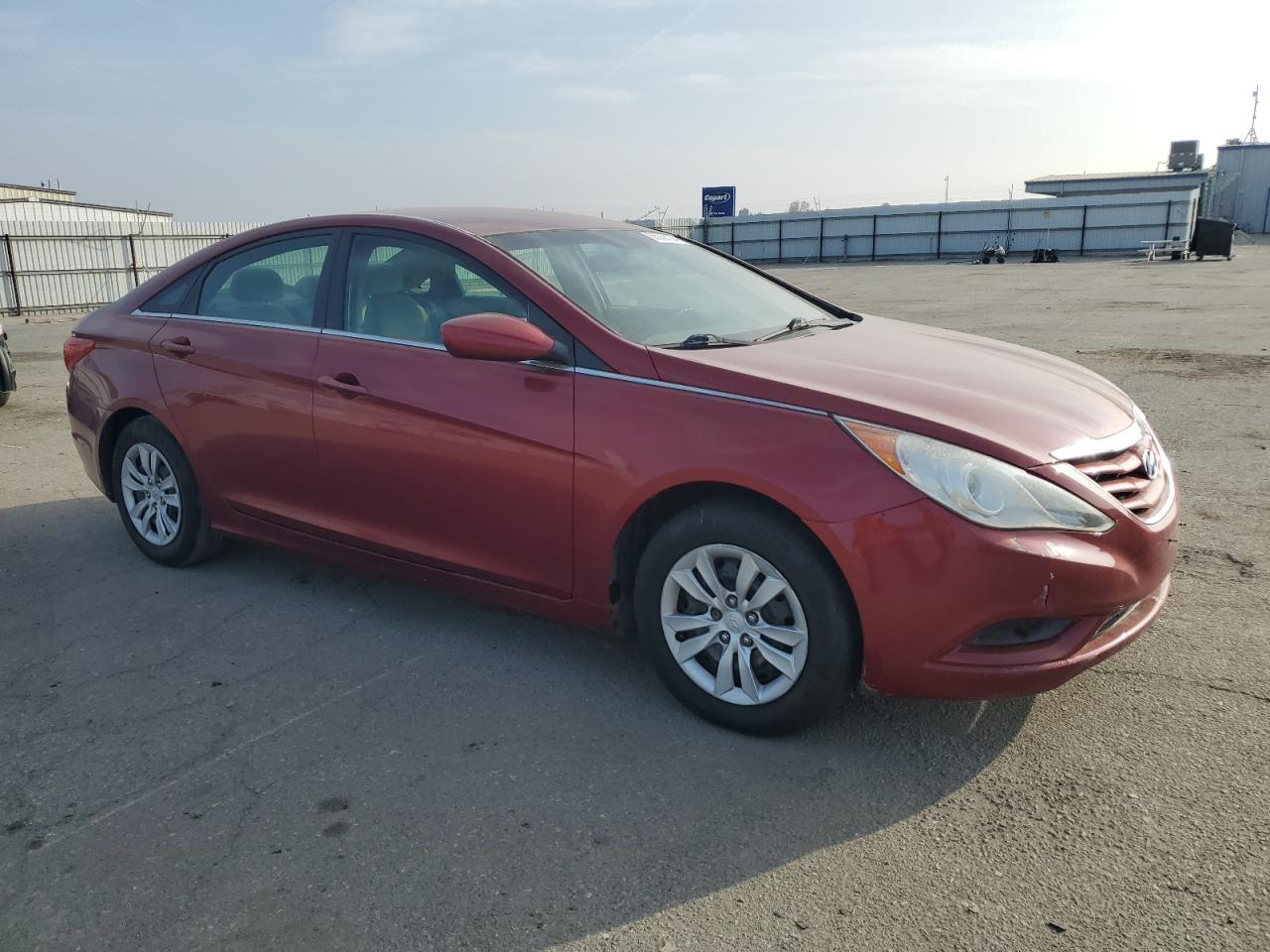 Lot #3030612096 2011 HYUNDAI SONATA GLS