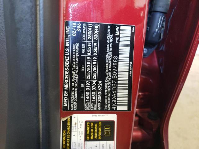 2018 MERCEDES-BENZ GLE 550E 4 4JGDA6DB7JB097888