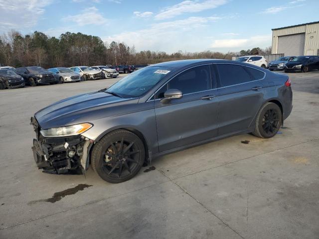 FORD FUSION TIT 2013 gray sedan 4d gas 3FA6P0K96DR254017 photo #1