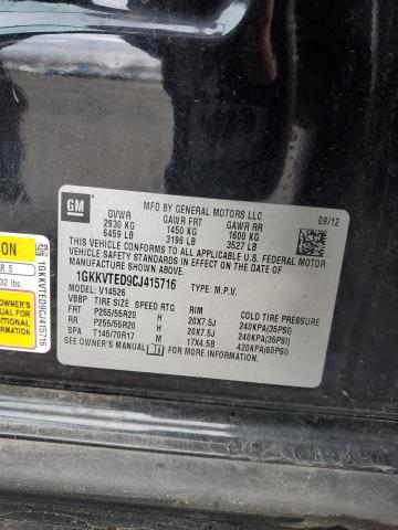 2012 GMC ACADIA DEN - 1GKKVTED9CJ415716