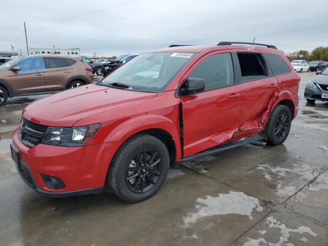 DODGE JOURNEY SE 2019 red  gas 3C4PDCBB3KT845109 photo #1