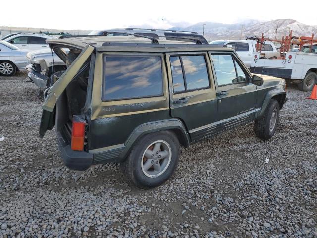 JEEP CHEROKEE S 1996 green  gas 1J4FJ68S4TL266747 photo #4