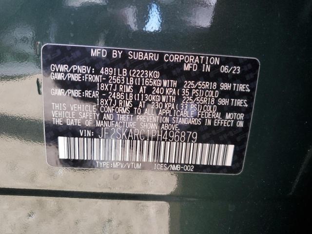 2023 SUBARU FORESTER T - JF2SKARC1PH496879