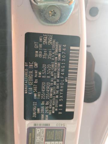 2022 KIA SORENTO EX - 5XYRHDLF4NG130744