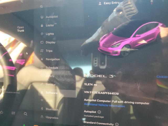 2023 TESLA MODEL 3 5YJ3E1EA8PF644539