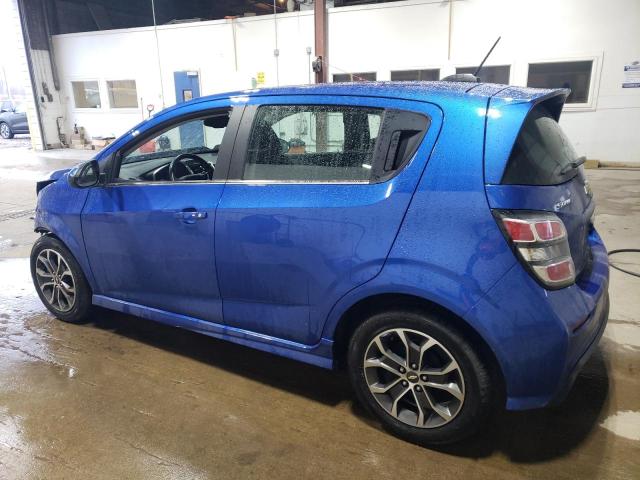 CHEVROLET SONIC LT 2017 blue  gas 1G1JD6SH5H4137527 photo #3